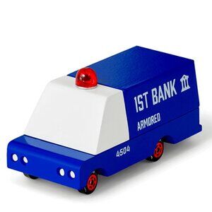 NWT Candylab Wood Car Armored Van